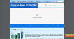 Desktop Screenshot of hindustangroup.net